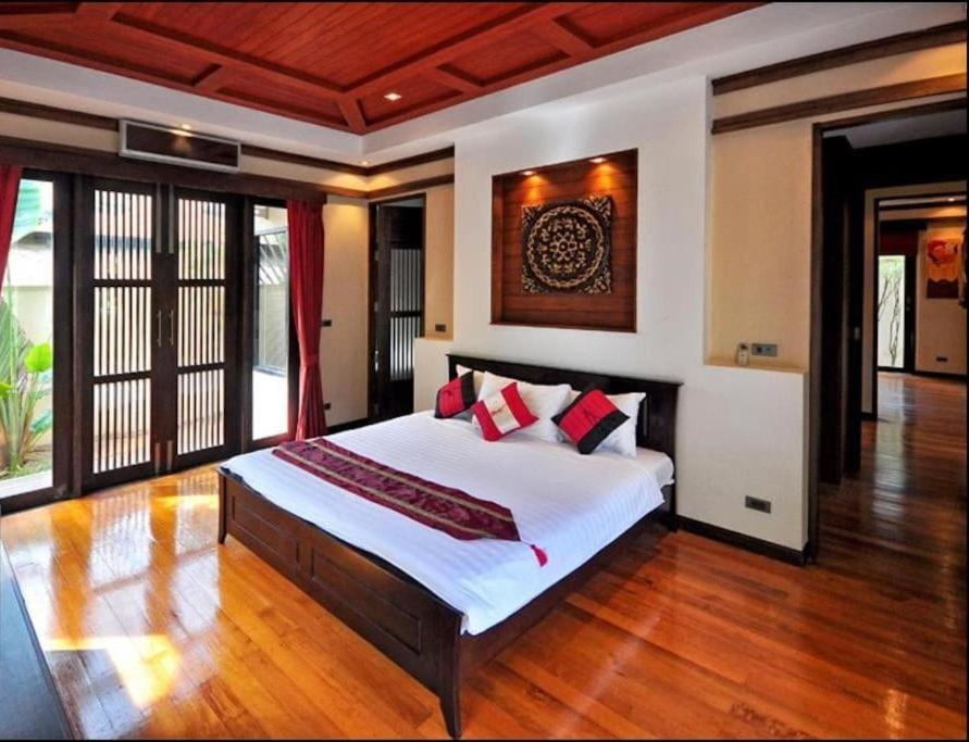 Large 4 Bed Villa Short Walk To Maenam Beach Маенам Экстерьер фото