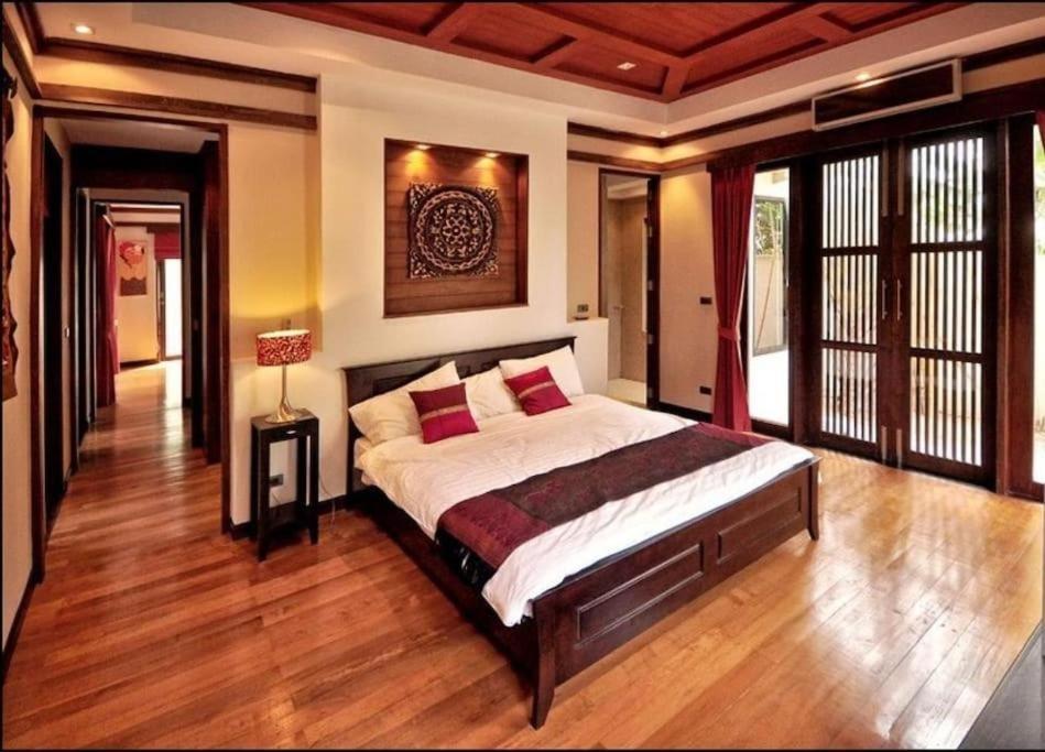 Large 4 Bed Villa Short Walk To Maenam Beach Маенам Экстерьер фото