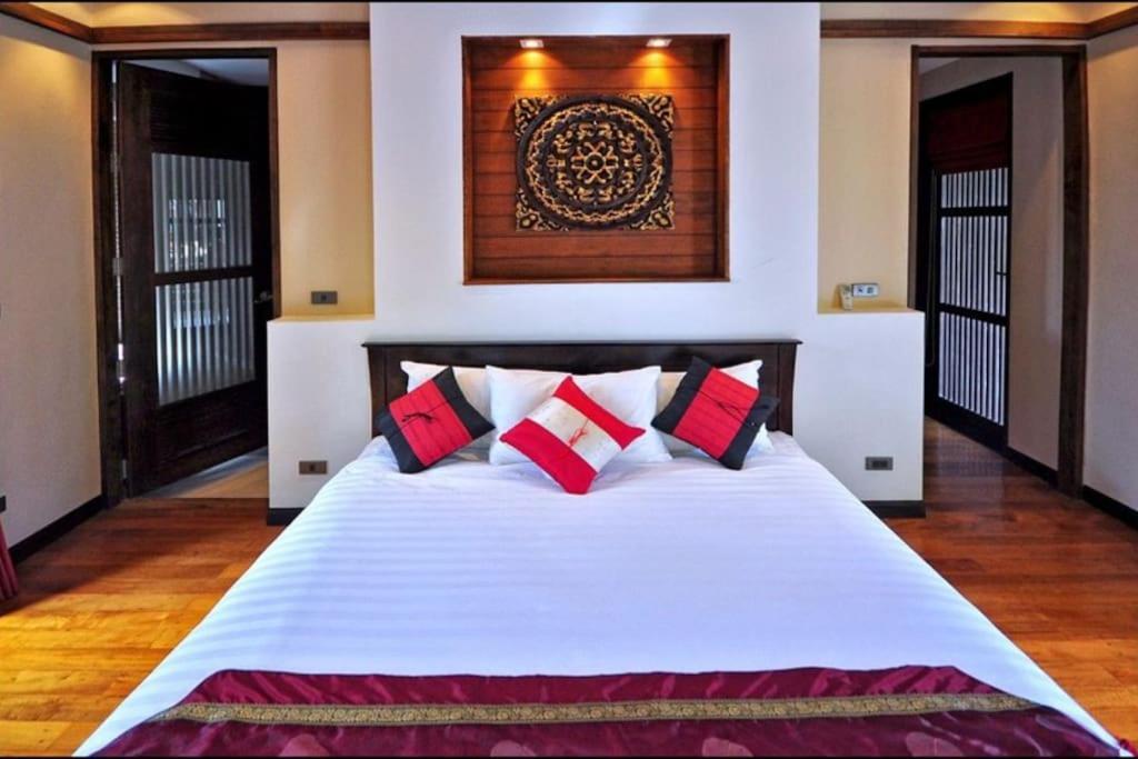 Large 4 Bed Villa Short Walk To Maenam Beach Маенам Экстерьер фото