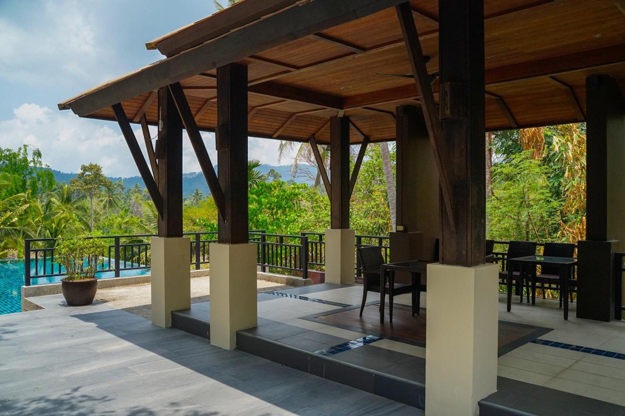 Large 4 Bed Villa Short Walk To Maenam Beach Маенам Экстерьер фото