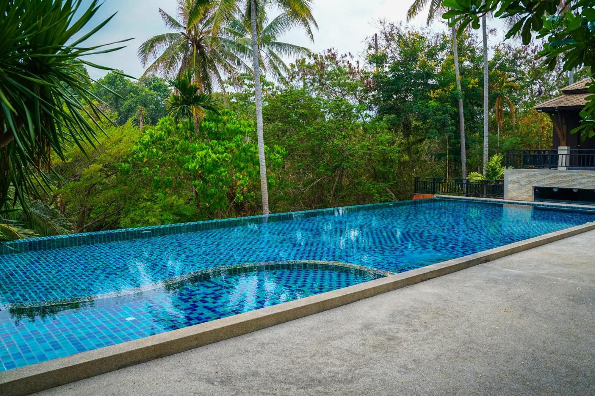 Large 4 Bed Villa Short Walk To Maenam Beach Маенам Экстерьер фото