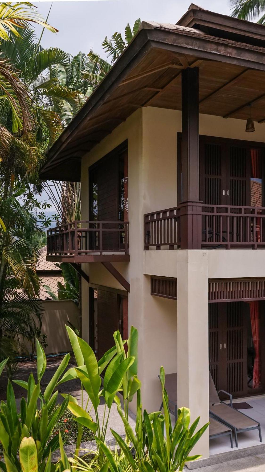 Large 4 Bed Villa Short Walk To Maenam Beach Маенам Экстерьер фото