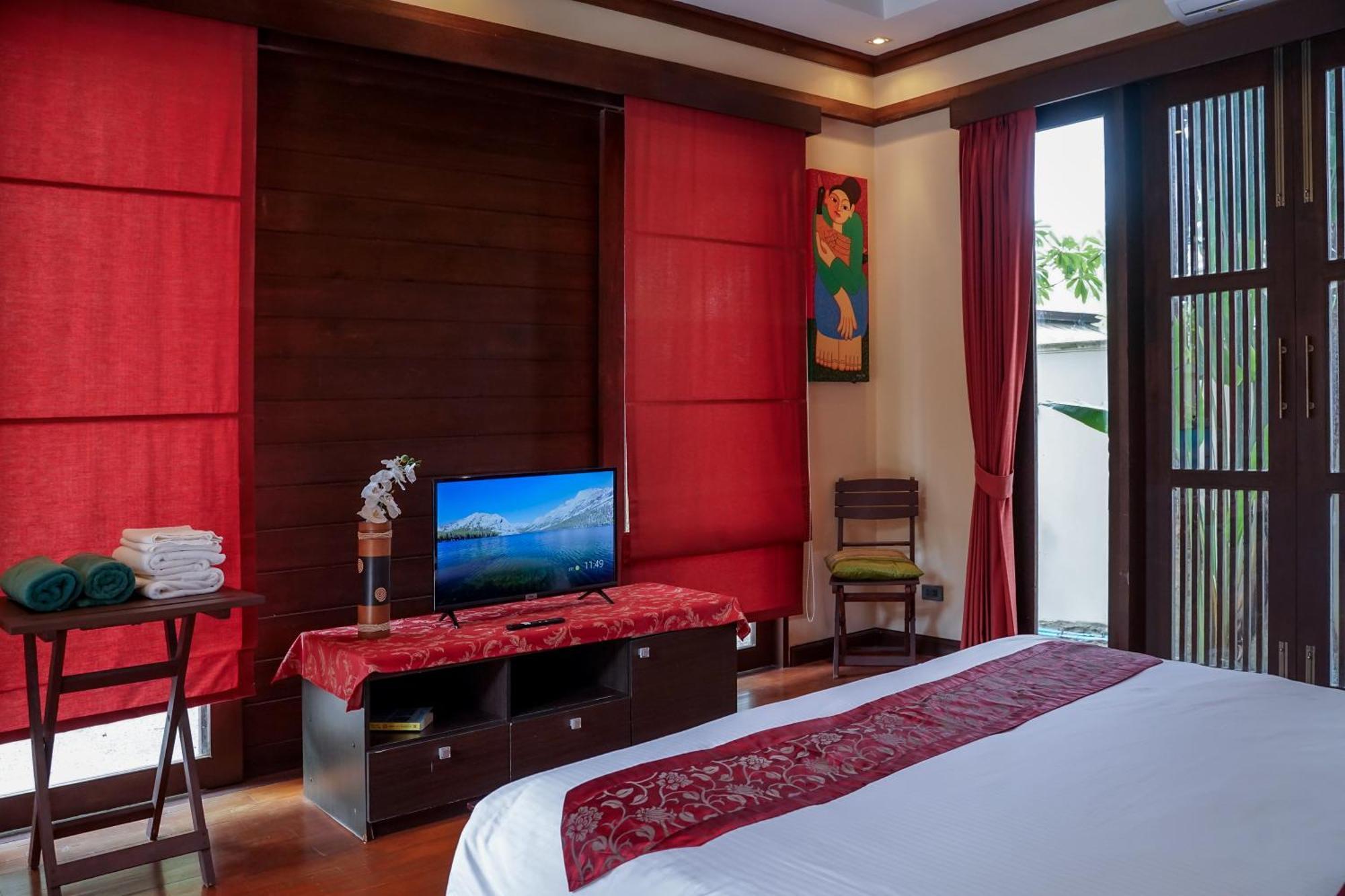 Large 4 Bed Villa Short Walk To Maenam Beach Маенам Экстерьер фото