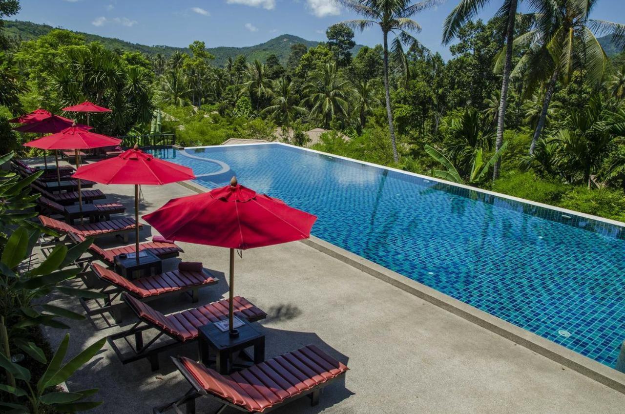Large 4 Bed Villa Short Walk To Maenam Beach Маенам Экстерьер фото